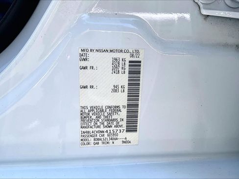 Used 2022 Nissan Altima 2.5 SR FWD image 34