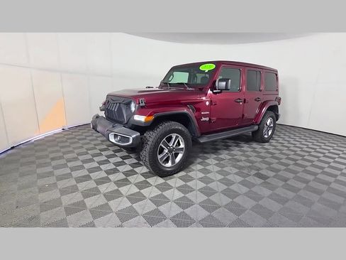 Used 2021 Jeep Wrangler Unlimited Sahara AWD/4WD image 49