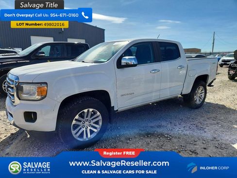 Used 2018 GMC Canyon SLT w/ Driver Alert Package AWD/4WD image 1