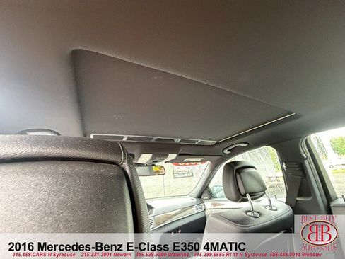 Used 2016 Mercedes-Benz E 350 4MATIC Sedan image 14