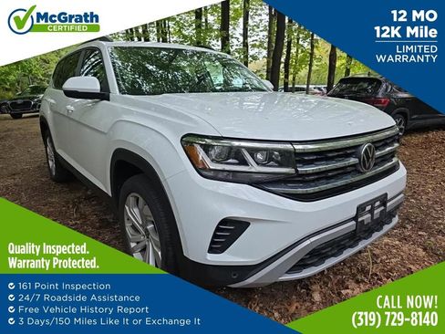 Used 2023 Volkswagen Atlas SE w/ Panoramic Sunroof Package AWD/4WD image 1