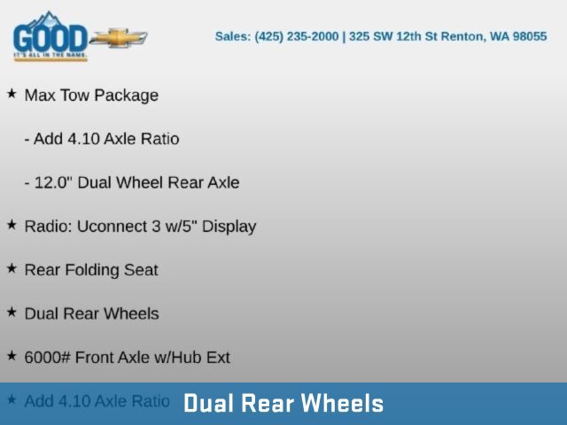 Used 2024 RAM 3500 SLT w/ Quick Order Package 2YG SLT AWD/4WD image 6