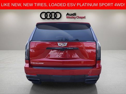 Used 2026 Cadillac Escalade ESV Platinum Sport w/ LPO, Floor Liner Package AWD/4WD image 4