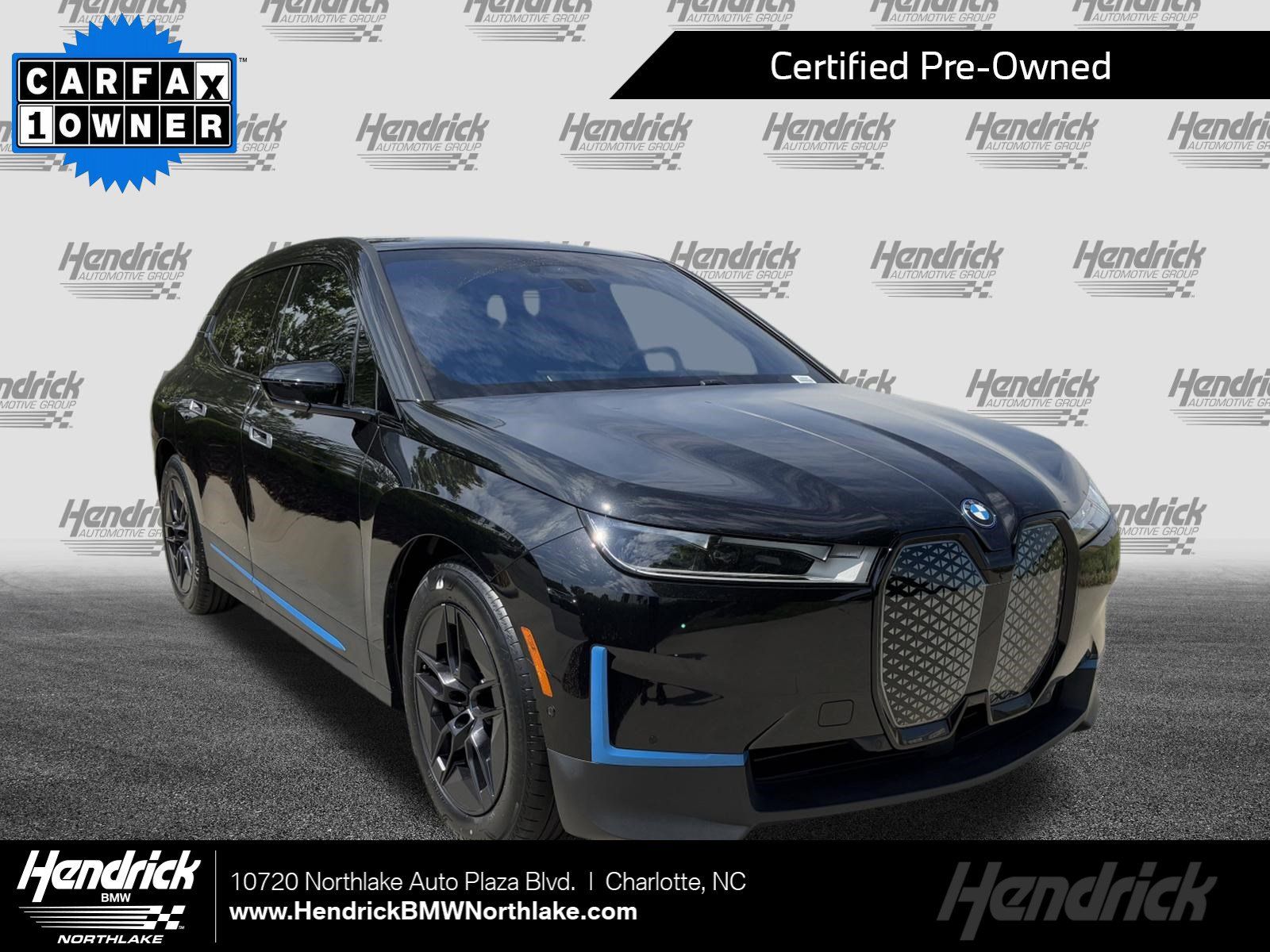 Certified 2023 BMW iX xDrive50 w/ Premium Package AWD/4WD image 1