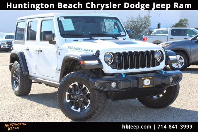 Used 2024 Jeep Wrangler Unlimited Rubicon 4xe AWD/4WD image 1