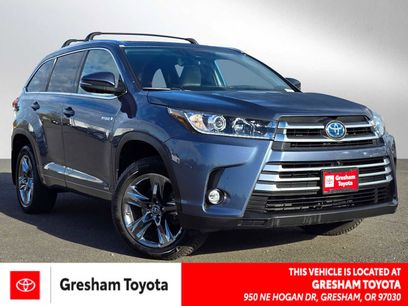 Used 2019 Toyota Highlander Limited Platinum