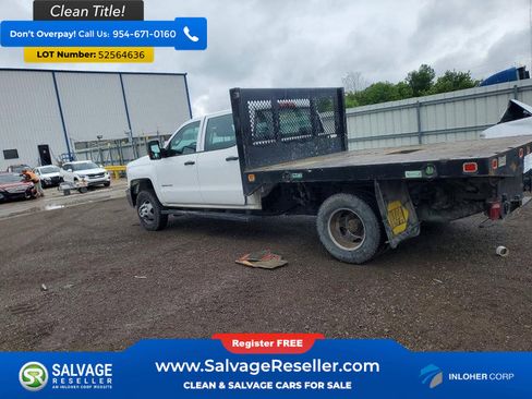 Used 2015 Chevrolet Silverado 3500 W/T w/ WT Convenience Package AWD/4WD image 3