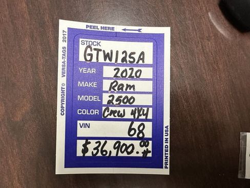 Used 2020 RAM 2500 Tradesman image 20