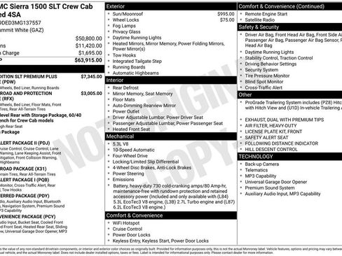 Used 2021 GMC Sierra 1500 SLT AWD/4WD image 39