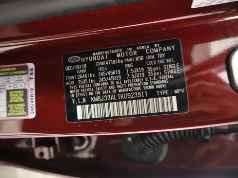 Used 2019 Hyundai Tucson Night image 35