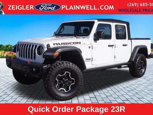 Used 2021 Jeep Gladiator Rubicon w/ LED Lighting Group image 1