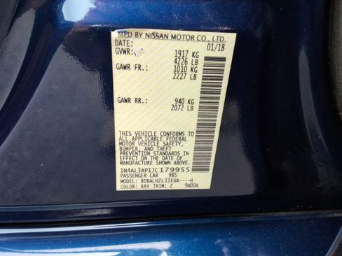 Used 2018 Nissan Altima 2.5 SR FWD image 32