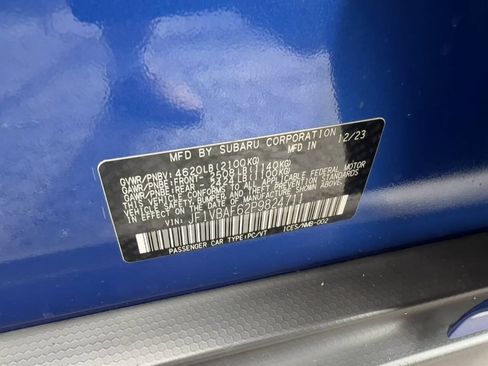 Used 2023 Subaru WRX Premium w/ Popular Package #2 AWD/4WD image 10