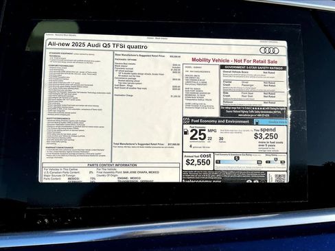 Used 2025 Audi Q5 Premium w/ Convenience Package AWD/4WD image 16