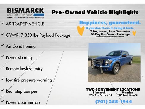 Used 2012 Ford F150 FX4 w/ Max Trailer Tow Pkg AWD/4WD image 8