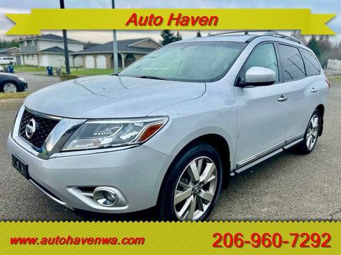 Used 2014 Nissan Pathfinder Platinum w/ Platinum Premium Package image 1