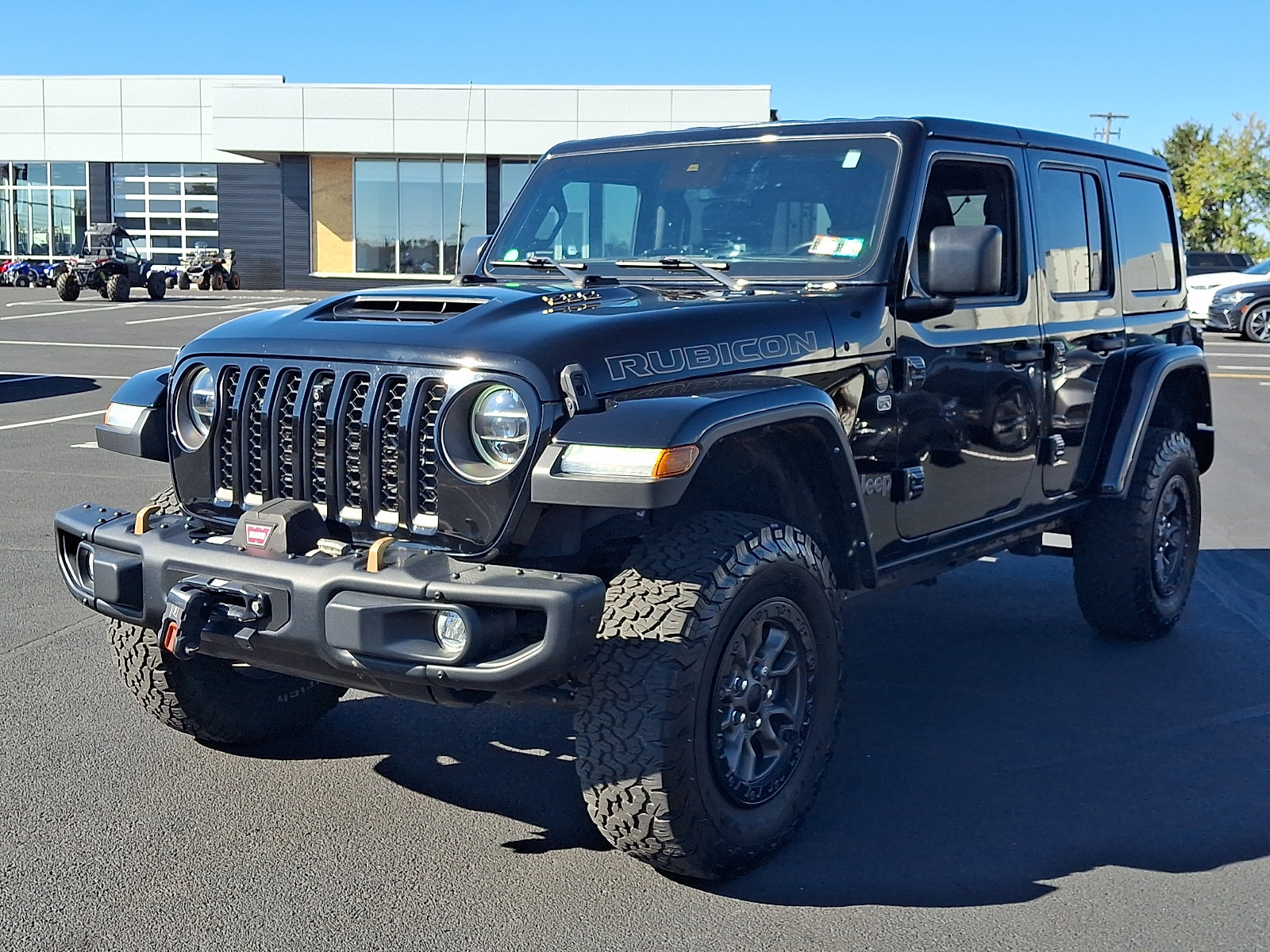 Used 2021 Jeep Wrangler Unlimited Rubicon w/ Trailer Tow Package AWD/4WD image 3