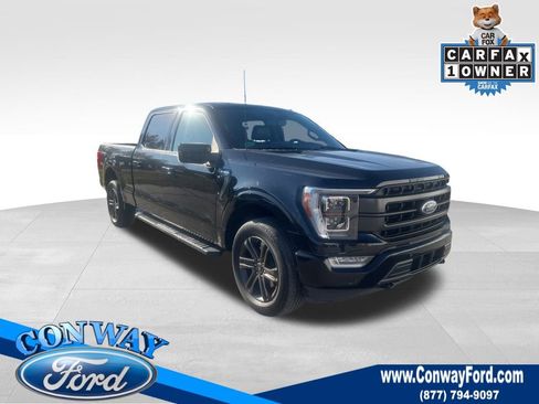 Used 2022 Ford F150 Lariat w/ Equipment Group 502A High image 1