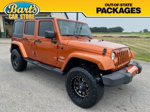 Used 2011 Jeep Wrangler Unlimited Sahara w/ Trailer Tow Group AWD/4WD image 1