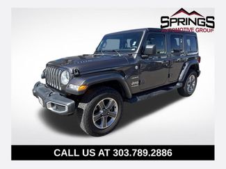 Used 2021 Jeep Wrangler Unlimited Sahara w/ Cold Weather Group AWD/4WD 360° Tour