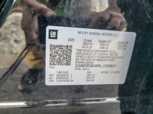 Certified 2020 Chevrolet Traverse LT image 25