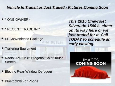 Used 2015 Chevrolet Silverado 1500 LT w/ LT Convenience Package AWD/4WD image 2