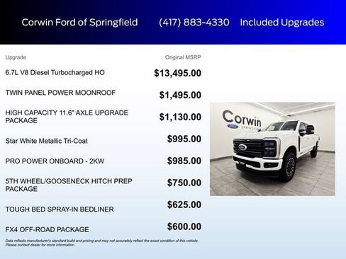 New 2026 Ford F250 Platinum AWD/4WD image 5