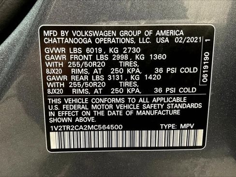 Used 2021 Volkswagen Atlas SEL Premium image 46