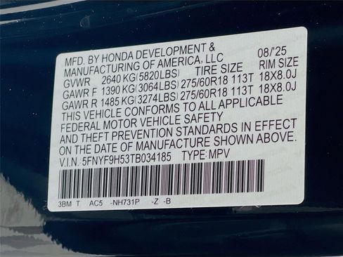 New 2026 Honda Passport TrailSport image 24