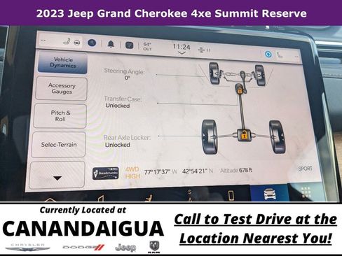New 2023 Jeep Grand Cherokee Summit AWD/4WD image 32