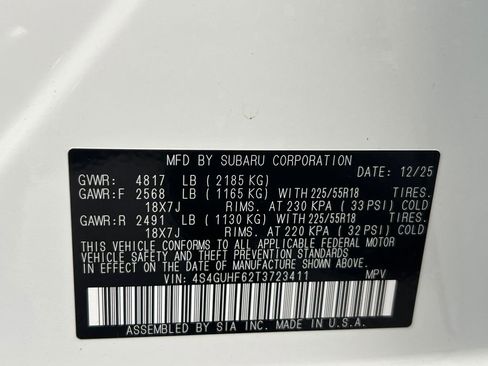 New 2026 Subaru Crosstrek 2.5i Sport AWD/4WD image 31