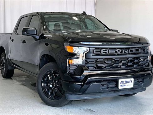 Used 2025 Chevrolet Silverado 1500 Custom w/ LPO, Dark Essentials Package RWD image 1