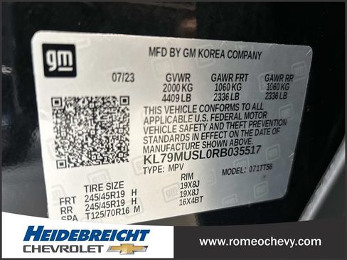 Used 2024 Chevrolet TrailBlazer RS w/ Driver Confidence Package AWD/4WD image 8