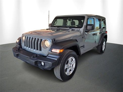 Certified 2022 Jeep Wrangler Unlimited Sport w/ Sun And Sound Package image 2