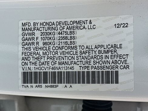 Used 2022 Honda Accord Sport Special Edition image 29