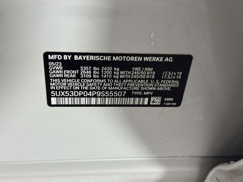 Used 2023 BMW X3 xDrive30i w/ M Sport Package AWD/4WD image 16