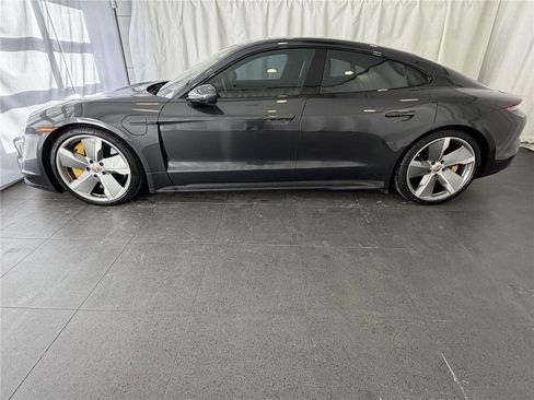 Certified 2021 Porsche Taycan Turbo S w/ Premium Package AWD/4WD image 2