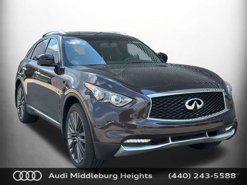 Used 2017 INFINITI QX70 AWD w/ Limited Package image 1
