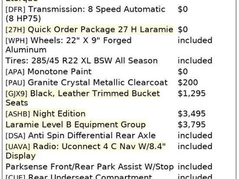 Used 2021 RAM 1500 Laramie RWD image 4