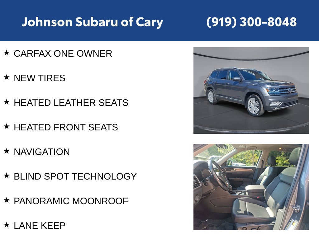 Used 2019 Volkswagen Atlas SEL AWD/4WD image 6