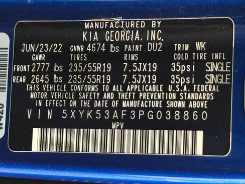 Used 2023 Kia Sportage SX FWD image 57