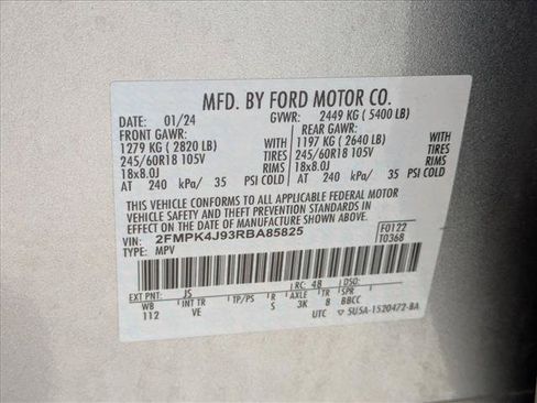 Used 2024 Ford Edge SEL w/ Convenience Package AWD/4WD image 14