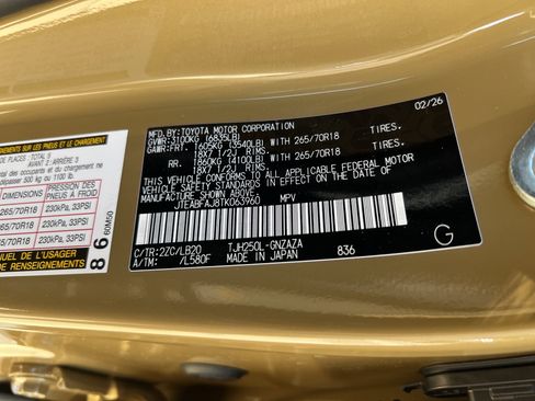 New 2026 Toyota Land Cruiser AWD/4WD image 37