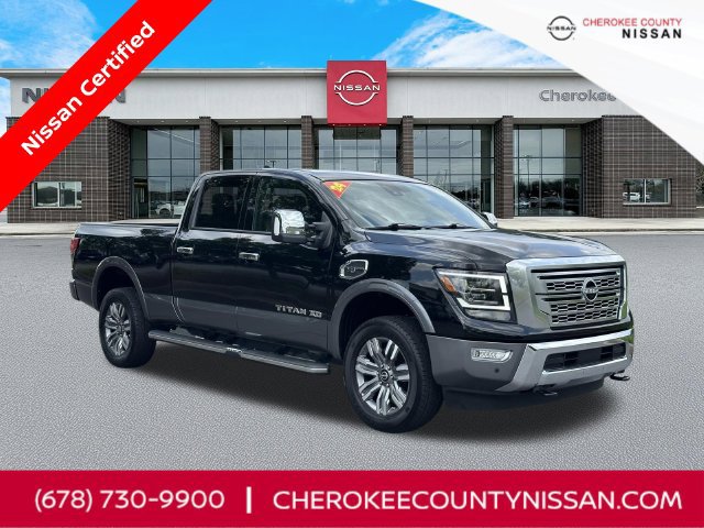 Certified 2024 Nissan Titan Platinum Reserve w/ Moonroof Package AWD/4WD image 1
