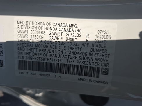 Used 2026 Honda Civic Sport image 33