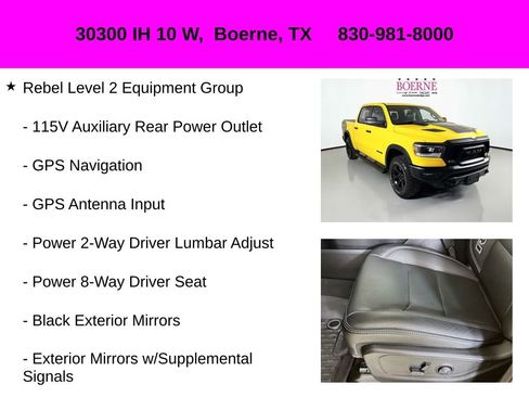 Used 2023 RAM 1500 Rebel w/ Rebel Level 2 Equipment Group image 30