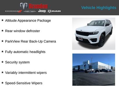 New 2025 Jeep Grand Cherokee Altitude