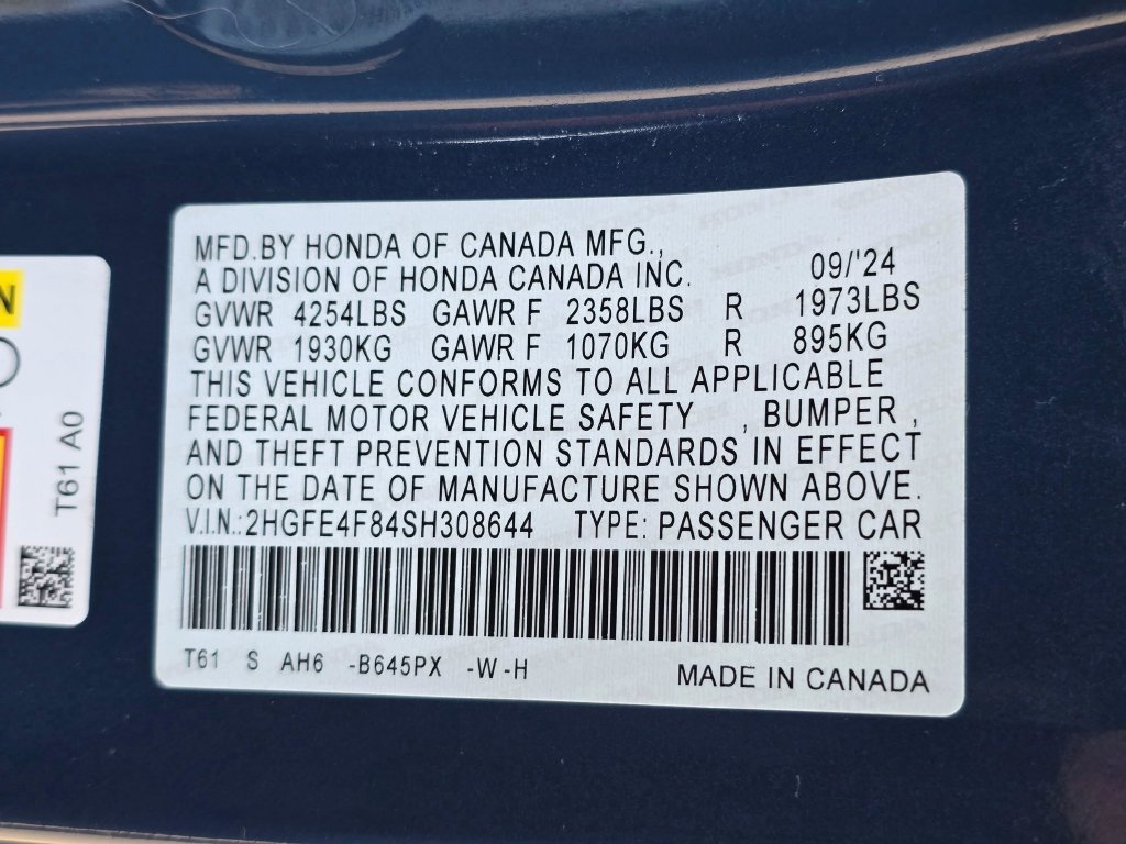 Used 2025 Honda Civic Sport Touring image 31