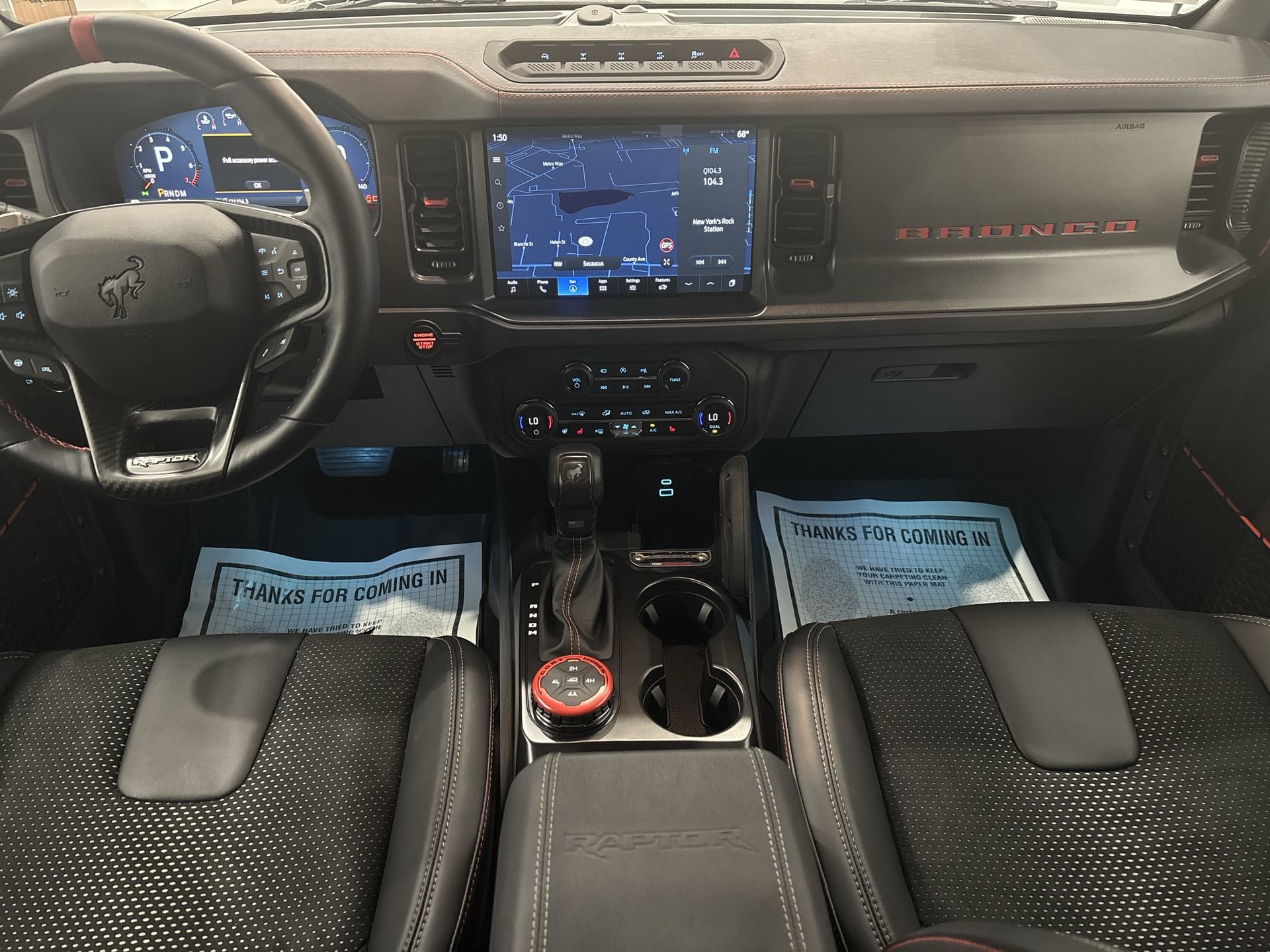 New 2025 Ford Bronco Raptor w/ Interior Carbon Fiber Pack AWD/4WD image 32