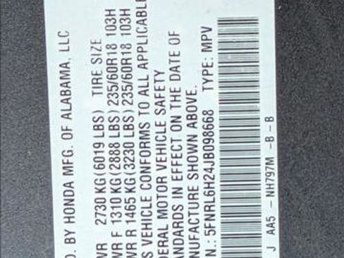 Used 2018 Honda Odyssey LX image 25